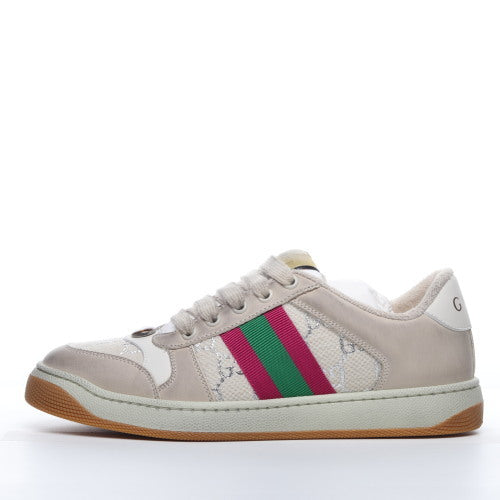 Gucci Screener White GG Lamé