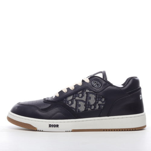 Dior B27 Black/Beige Leather