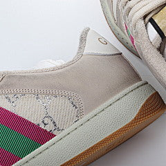 Gucci Screener White GG Lamé