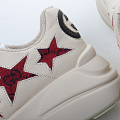 Gucci 520 Rhyton Star White Red