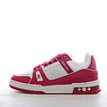 Louis Vuitton Trainer Low White Fuchsia