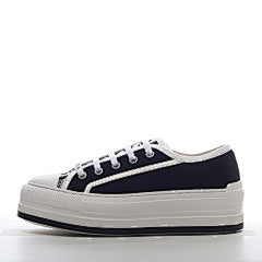 Walk'n'Dior Platform Sneaker Black Cotton