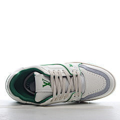 LOUIS VUITTON Trainer White Green