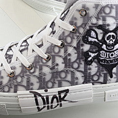 Dior And Shawn B23 High Top Bee Embroidery
