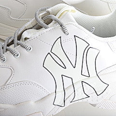 MLB Chunky Big Ball Low Unisex Ivory White