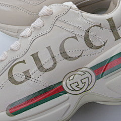 Gucci Beige Leather Rhyton