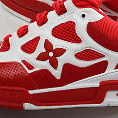 Louis Vuitton Skate Sneaker Red White