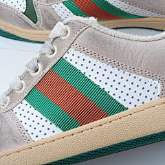 Gucci Screener panelled leather sneakers