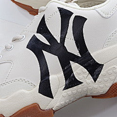 MLB Big Ball Chunky Sneakers Unisex Low Top Light Beige