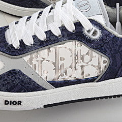 Dior B27 Low Dior Oblique Blue Denim