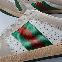 Gucci Screener panelled leather sneakers