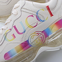 Gucci Rhyton Logo Leather