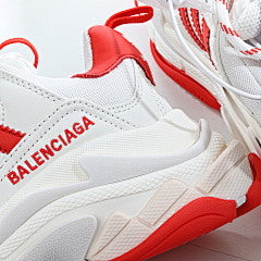 Balenciaga x adidas Triple S White Red