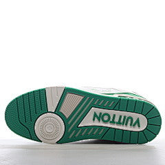 LOUIS VUITTON Trainer White Green