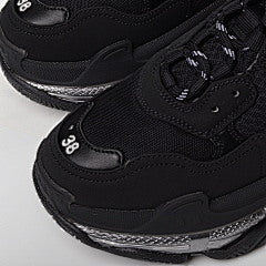 Balenciaga Triple S Clear Sole Black Ivory