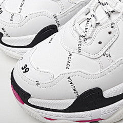 Balenciaga Triple S White Pink