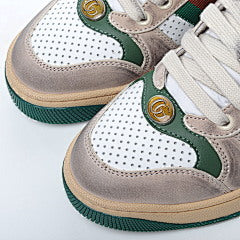 Gucci Screener panelled leather sneakers