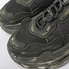 Balenciaga Triple S Black Faded