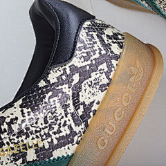 Adidas x Gucci Gazelle Python Print
