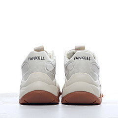 MLB Big Ball Chunky Sneakers Unisex Low Top Light Beige