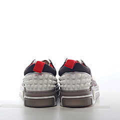 CHRISTIAN LOUBOUTIN hapus white and brown