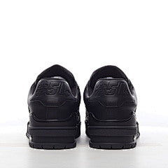 Louis Vuitton Trainer Black Embossed Monogram