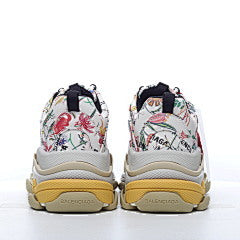 Balenciaga X Gucci Cream Leather Triple S