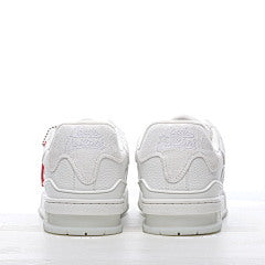 LOUIS VUITTON trainer all white