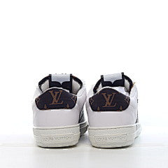 Louis Vuitton Sneakers White Gray Charlie Line Monogram Leather
