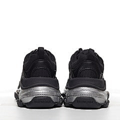 Balenciaga Triple S Clear Sole Black Ivory