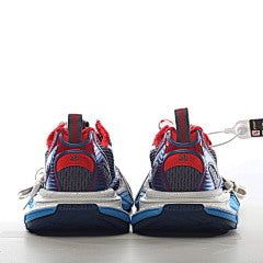 Balenciaga 3XL Worn-Out Blue Red