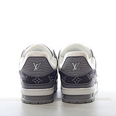 Louis Vuitton Trainer Monogram Denim Grey White