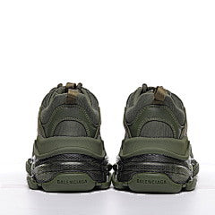 Balenciaga Triple S Clear Sole Dark Green