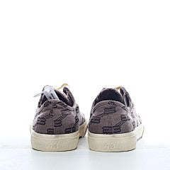 Balenciaga Paris Low Top BB Monogram Dark Beige Brown