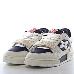 Louis Vuitton Trainer Cream Black
