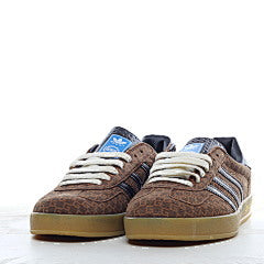 Gucci x adidas Gazelle Motif Brown Suede
