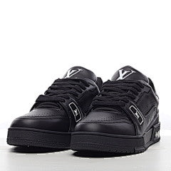 Louis Vuitton Trainer Black Embossed Monogram