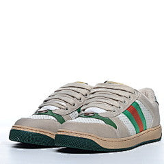 Gucci Screener panelled leather sneakers