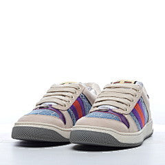 Gucci Multicolor Leather and Canvas Screener