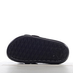 Louis Vuitton Black Rubber Waterfront Slide