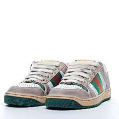 Gucci Screener panelled leather sneakers