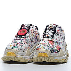 Gucci x Balenciaga Triple S The Hacker Project Flora Print