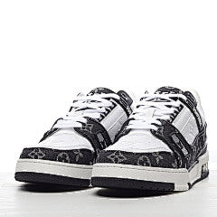 Louis Vuitton Trainer White&Black