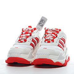 Balenciaga x adidas Triple S White Red