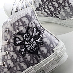 Dior And Shawn B23 High Top Bee Embroidery
