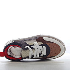 CHRISTIAN LOUBOUTIN hapus white and brown