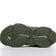 Balenciaga Triple S Clear Sole Dark Green