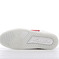 LOUIS VUITTON trainer all white
