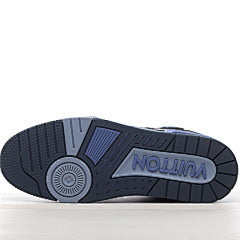 Louis Vuitton Nigo Blue Denim Monogram Trainers