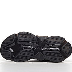 Balenciaga Triple S Clear Sole Black Ivory